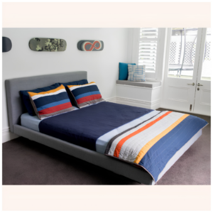 Brolly Sheet With Wings- Navy