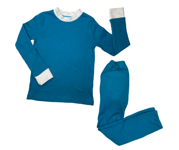 3 Blue Long Sleeve Shirt and Pants 1