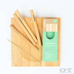 Bamboo straw - light brown