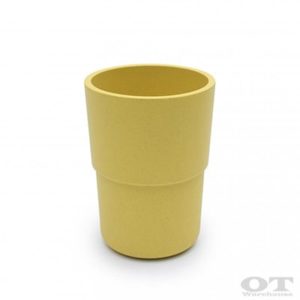 Bamboo cups - single yellow