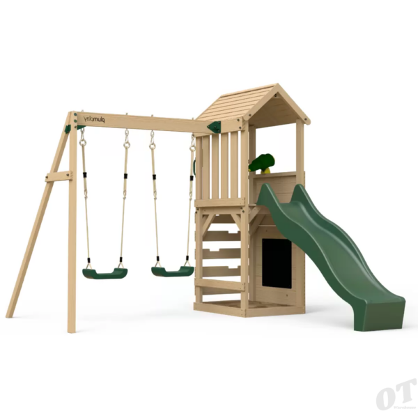 lookout tower backyard playcentre with swings