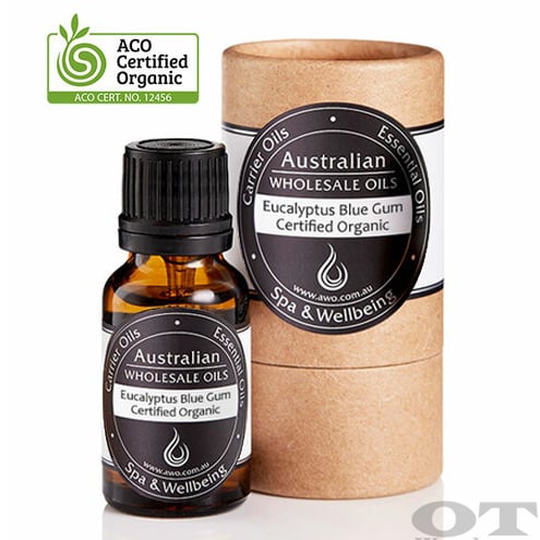 Eucalyptus Blue Gum Essential Oil Certified Organic 15ml