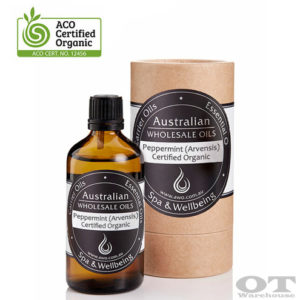 Peppermint Essential Oil (Arvensis) Certified Organic 100ml