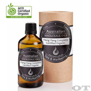 Ylang Ylang Complete Essential Oil Certified Organic 100ml