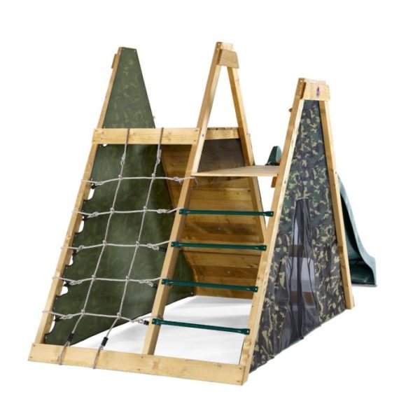 climbing frame with slide