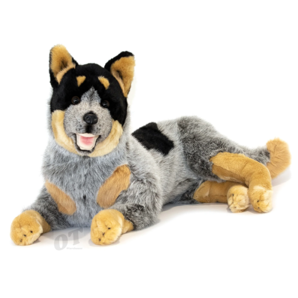 Bluey the australian cattle dog weighted toy