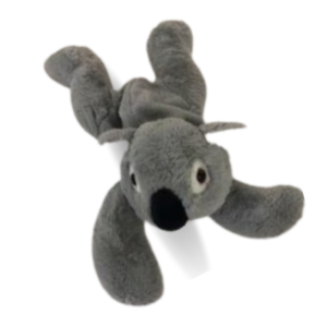 weighted toy sleepy head koala