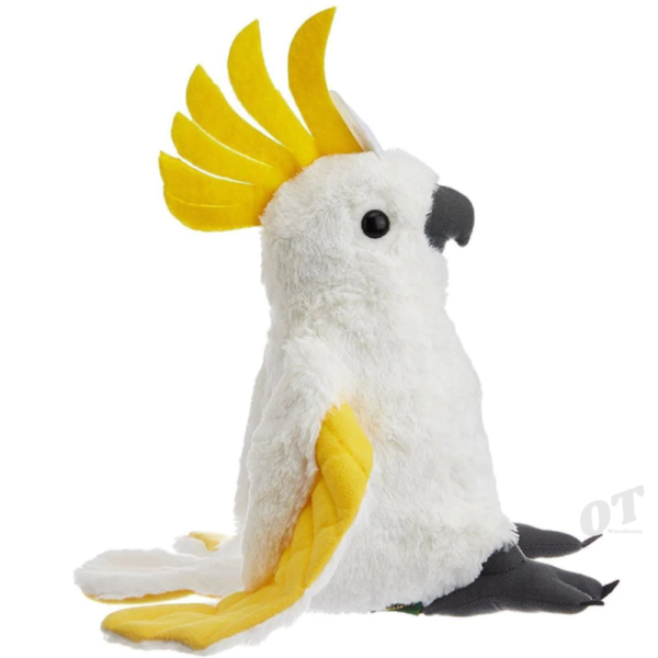 brandy the cockatoo weighted plush toy 4kg