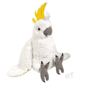 brandy the cockatoo weighted toy bird 4kg