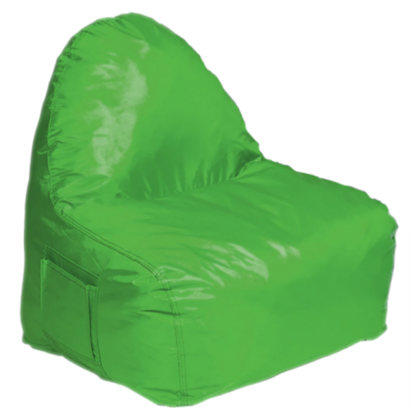 Green chill-out bean bag