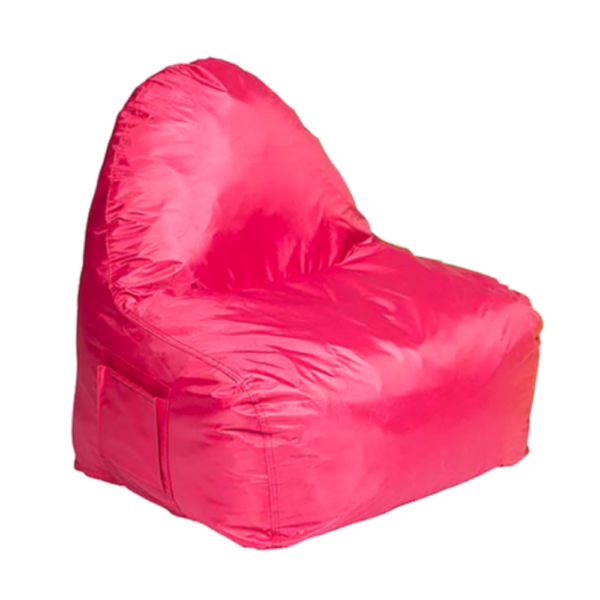 Pink chill-out bean bag