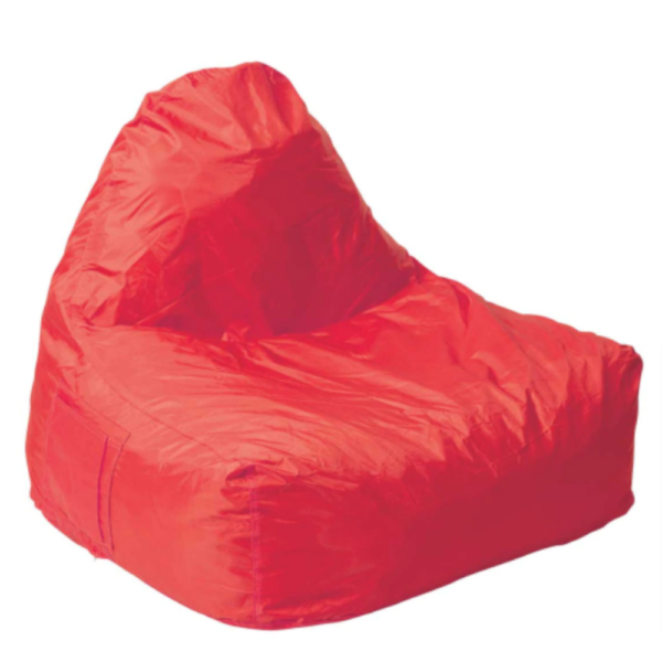 Red chill-out bean bag