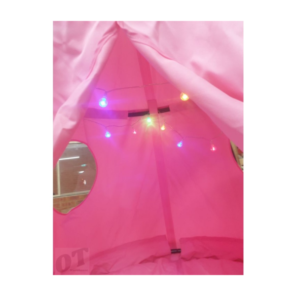 tent swing pink