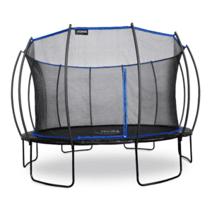 14ft-trampoline with enclosure