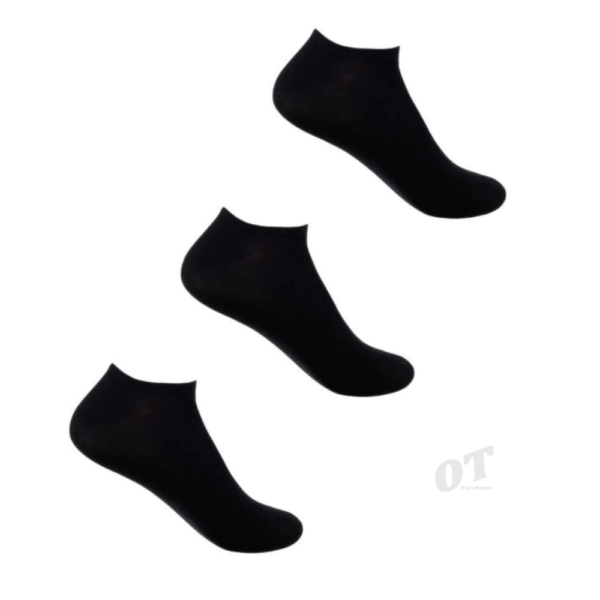 sensory socks ankle black