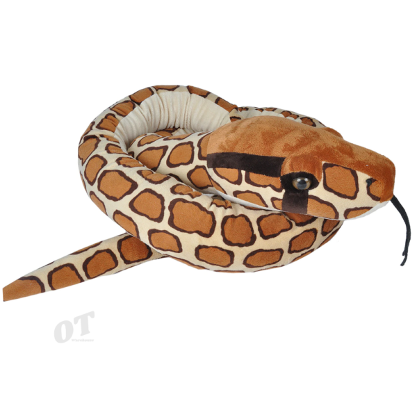 whiskey the burmese python weighted toy snake 4.5kg