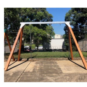double swing frame-commercial grade play equipment