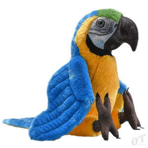 fizz the macaw weighted toy bird 1.2kg