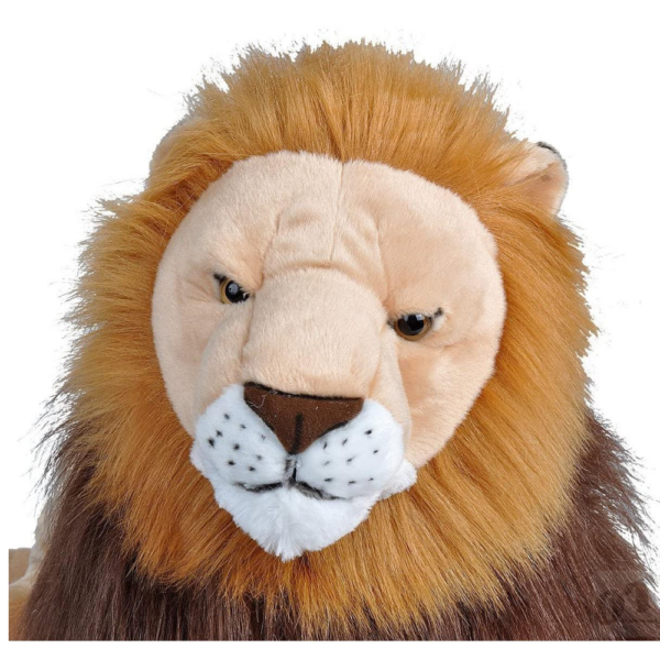 george the lion weighted toy