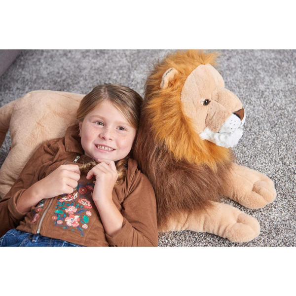 george the lion weighted toy australia