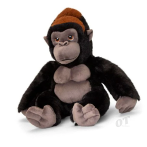 gorilla 2.5kg weighted stuffed animal