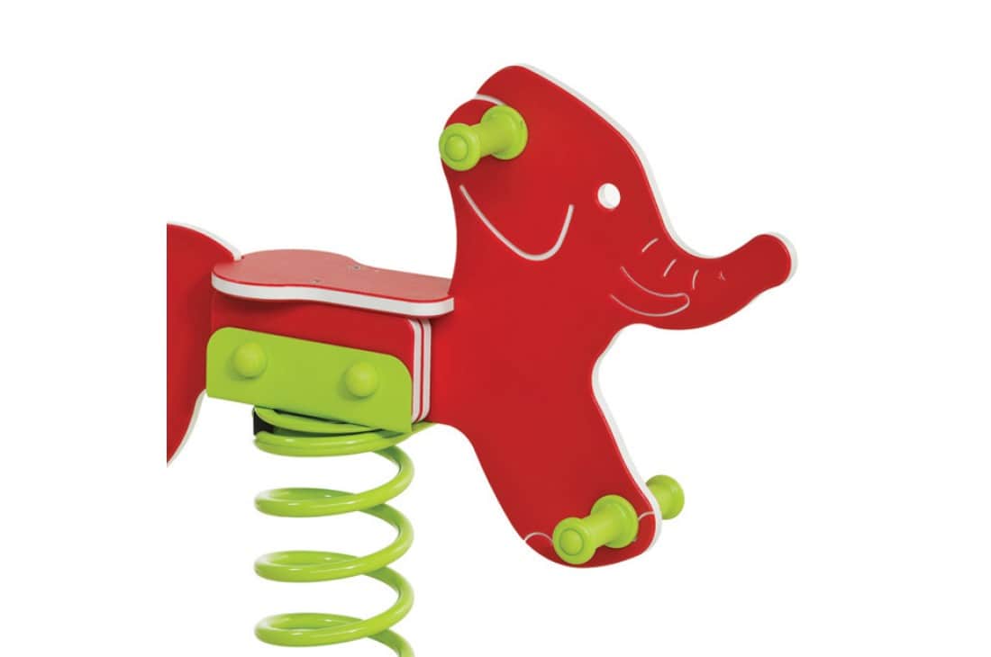 playground spring rocker - elephant
