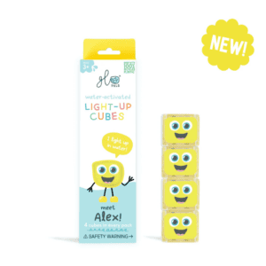 sensory play light up cube-Alex - Yellow
