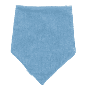 Extra Absorbent Waterproof Bandana - child - smokey blue