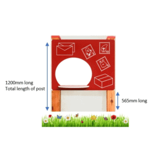 1,2 Play Panel 'POST OFFICE' HDPE - Commercial Grade Outdoor Play Panel