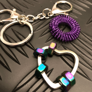 OH MY HEART Fidget Set with Detachable Keyring