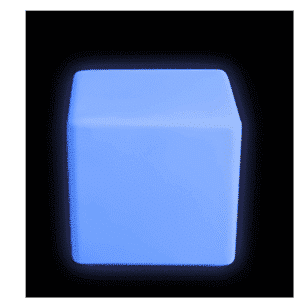 Colour Changing LED Stool - Large 40cm + Adaptor