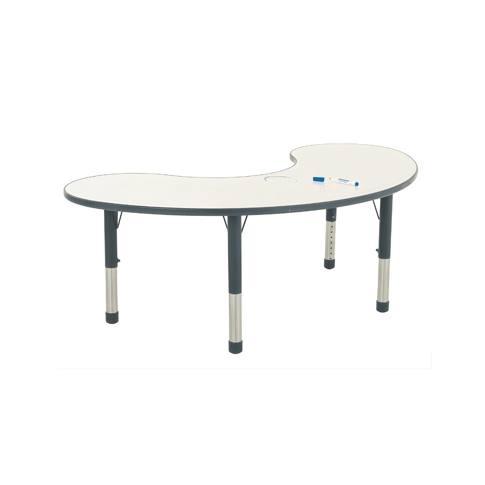 Elizabeth Richards Ergerite whiteboard group table - 38-60 high