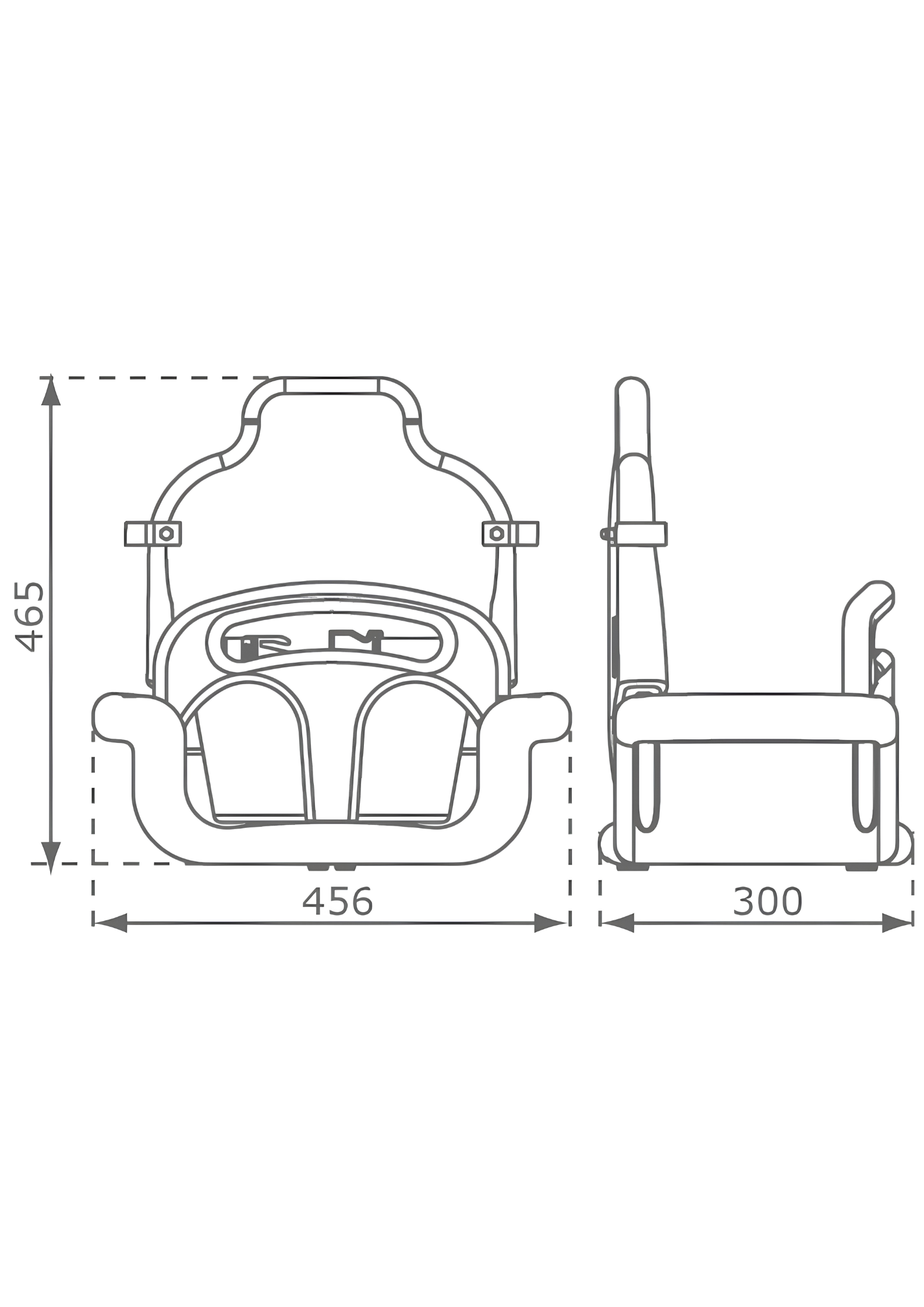 Baby Seat Growing Type Swing With Adjustable Ropes - REDYELLOWBLUE-2